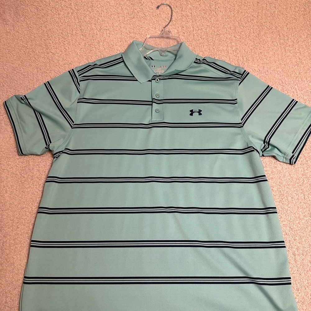 Under Armour Men's Green Polo Shirt